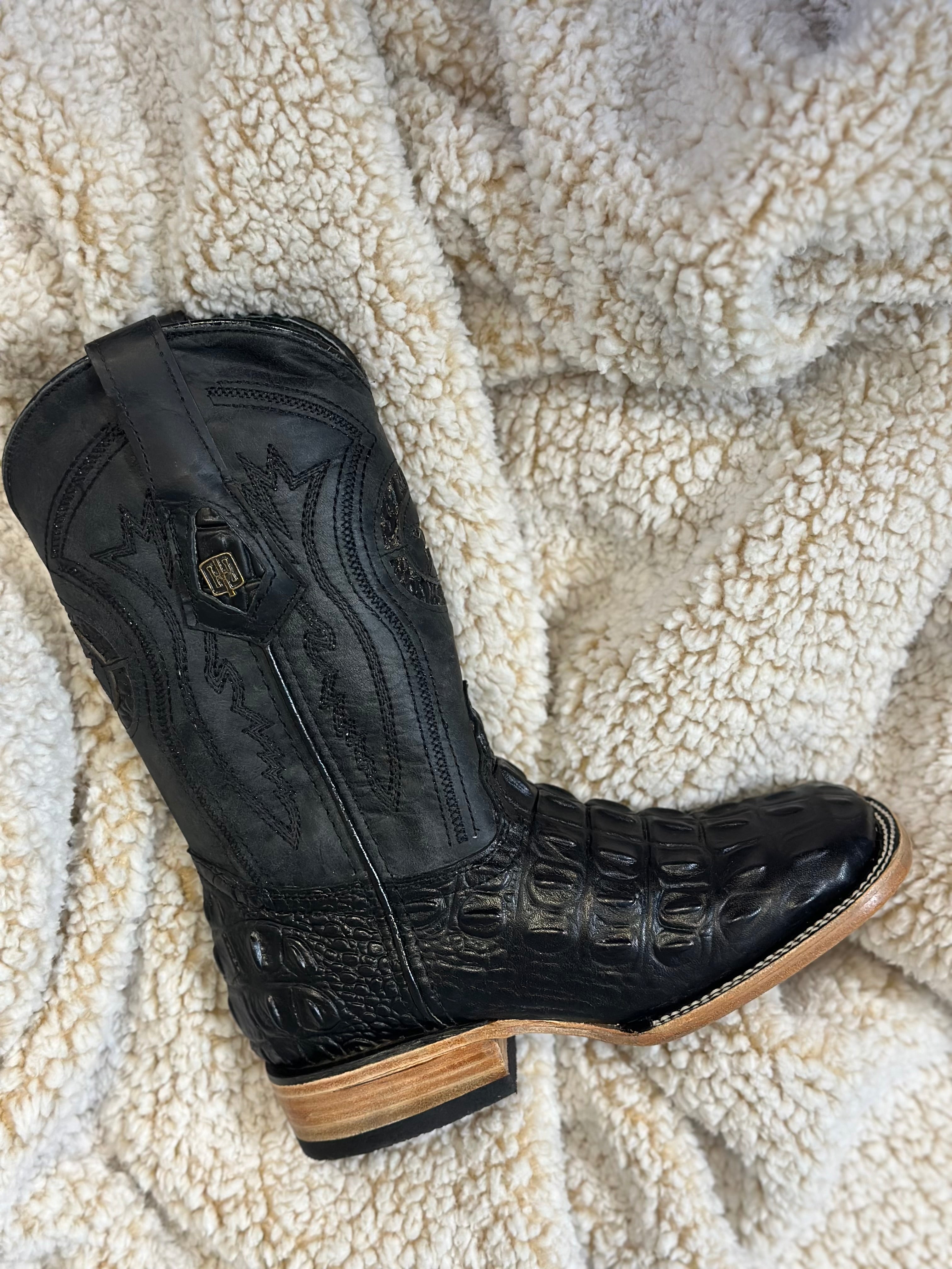 Gator Kid Boot- Black