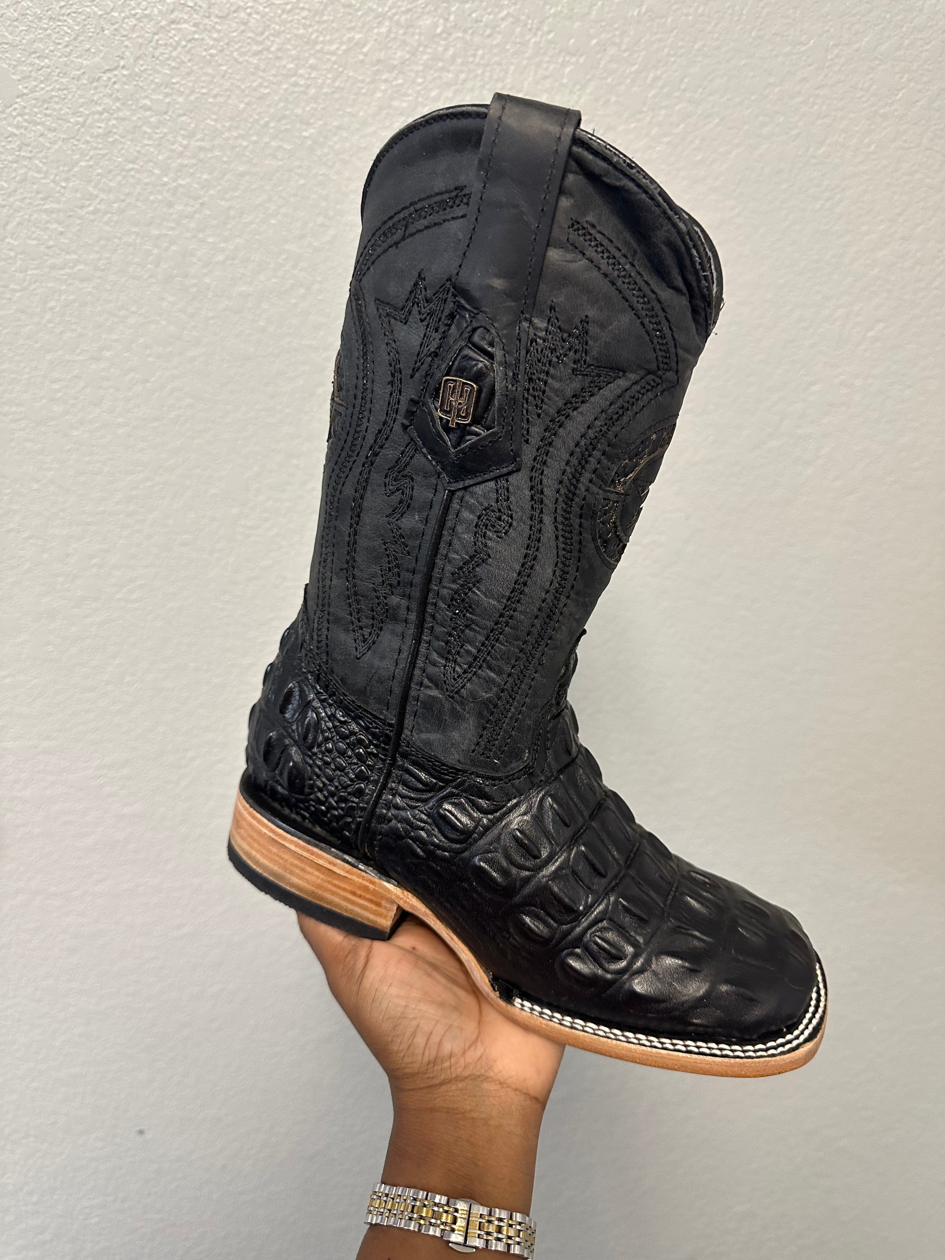 Gator Kid Boot- Black