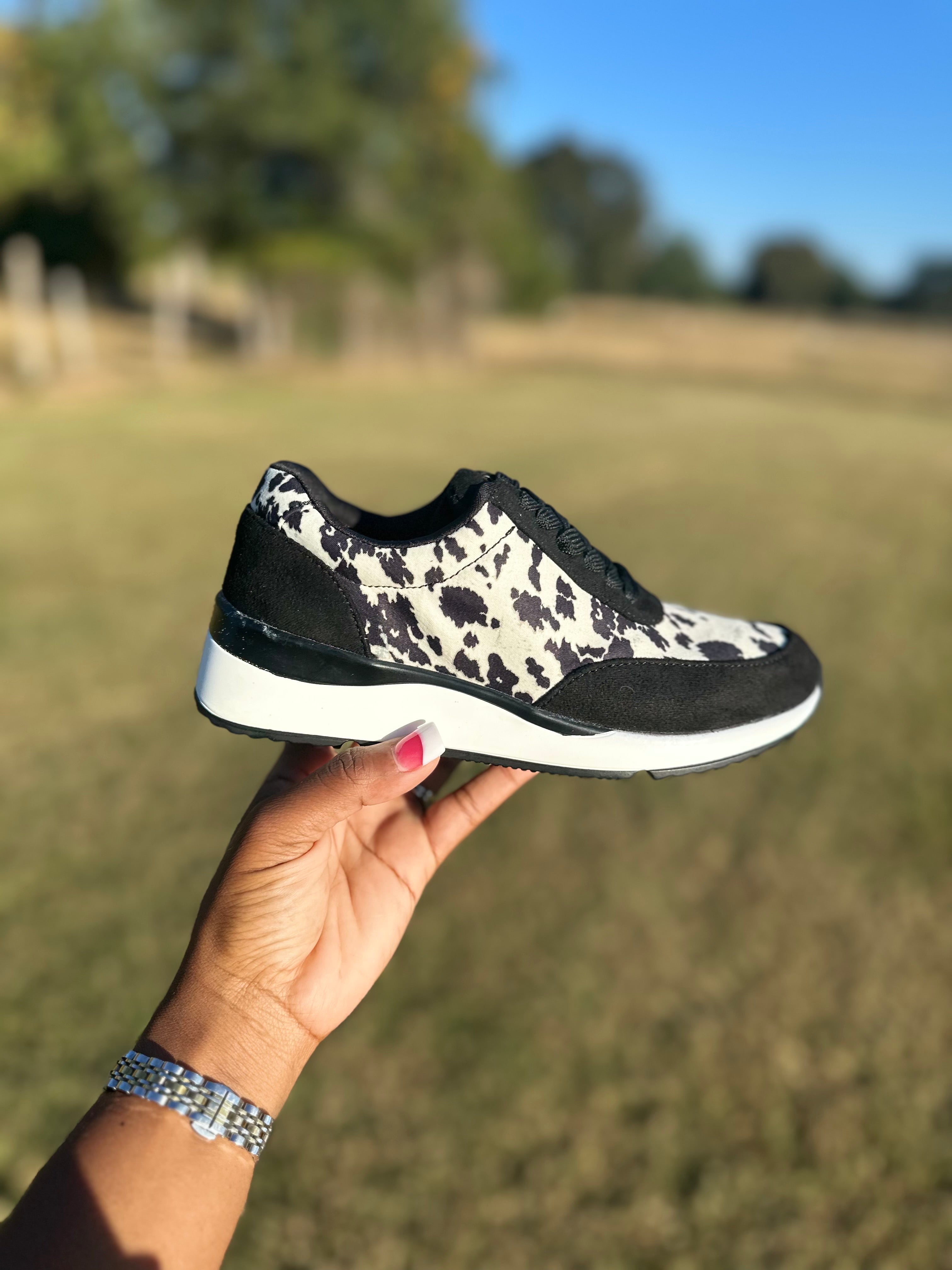 Wacky Cowhide Western Kicks