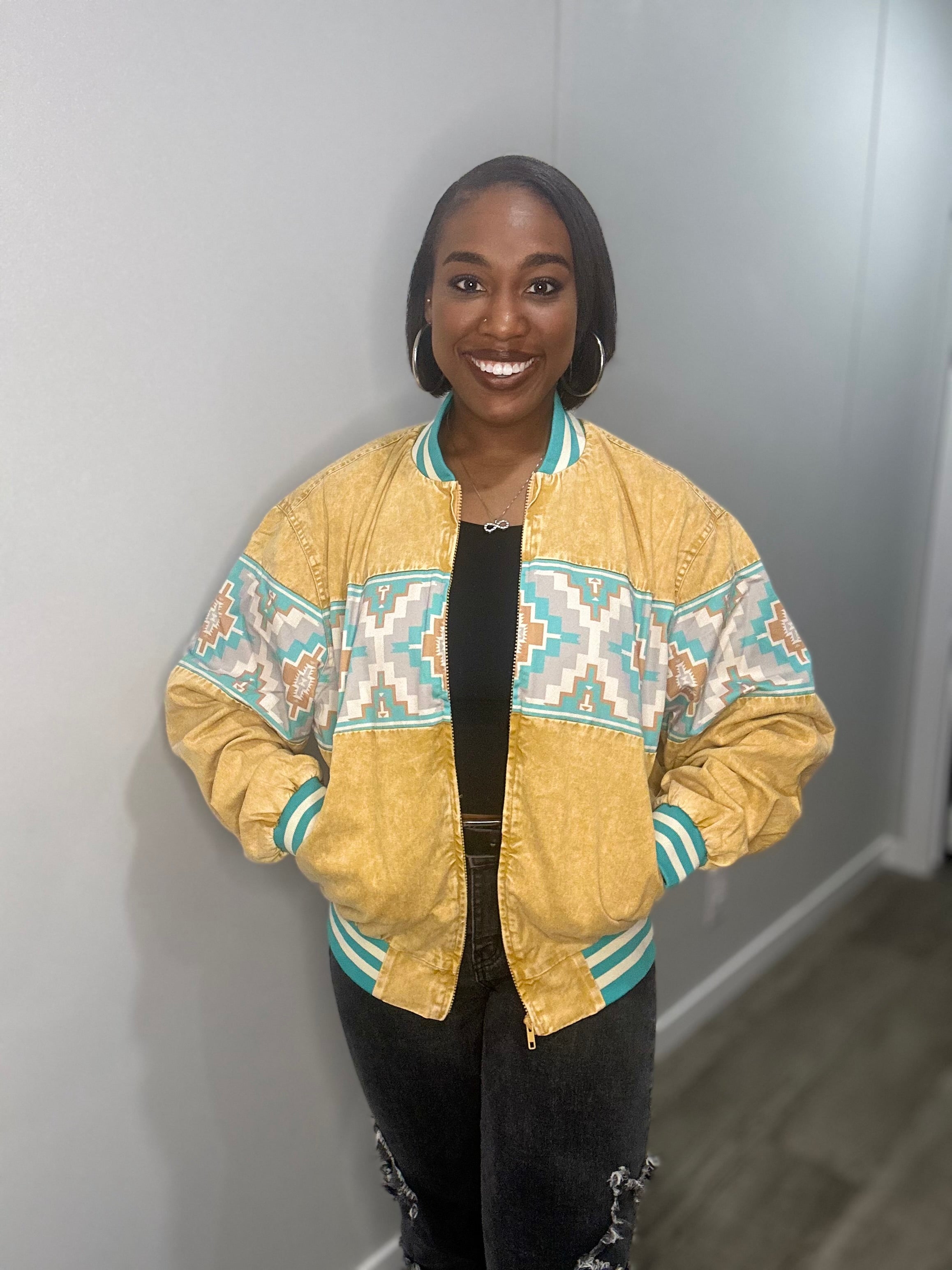 FRESH OUTTA THE 90'S BOMBER JACKET