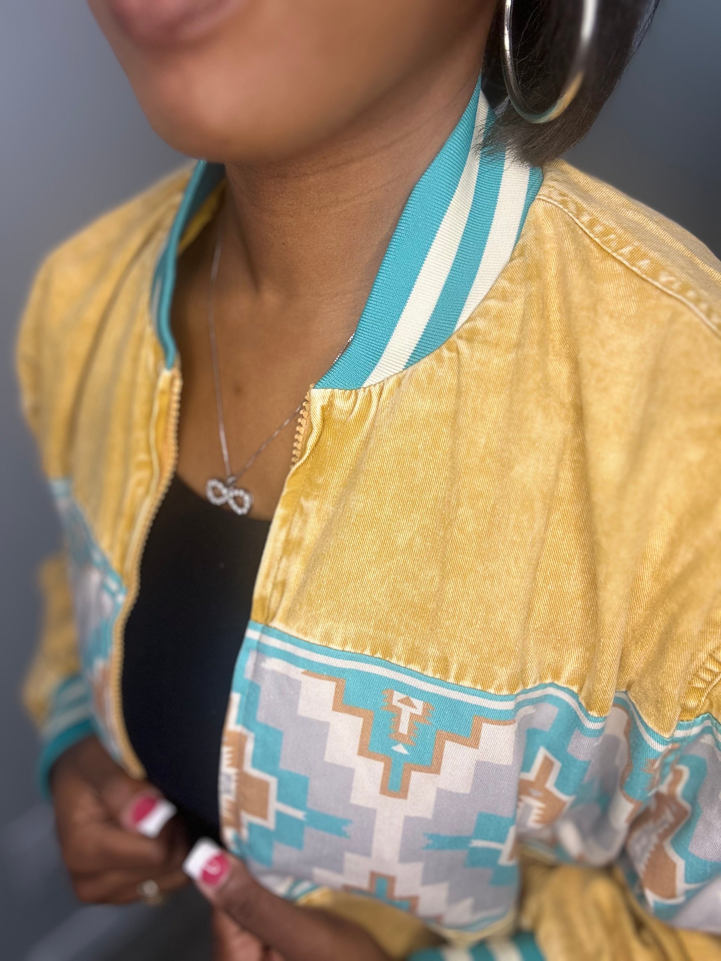 FRESH OUTTA THE 90'S BOMBER JACKET