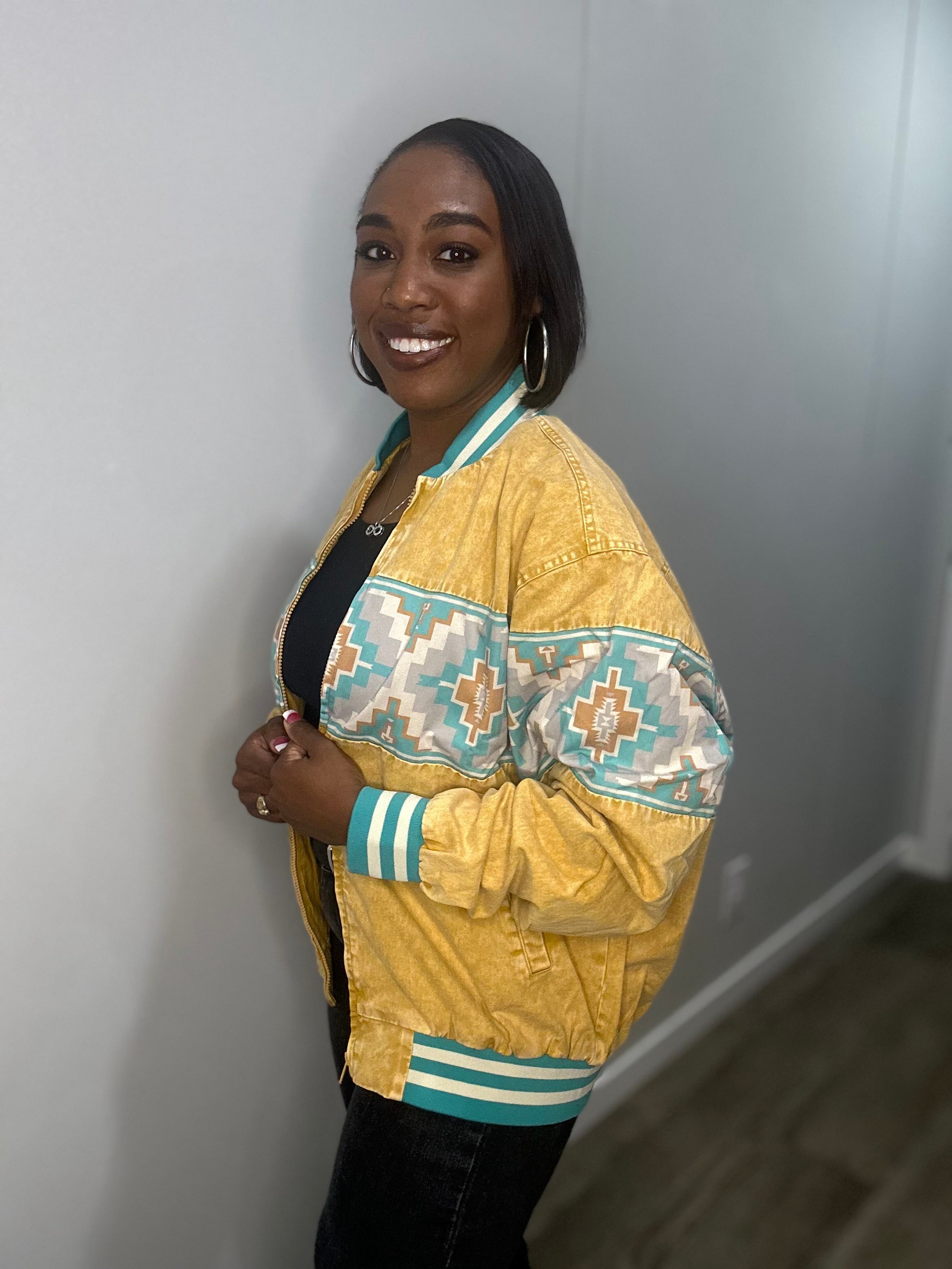 FRESH OUTTA THE 90'S BOMBER JACKET