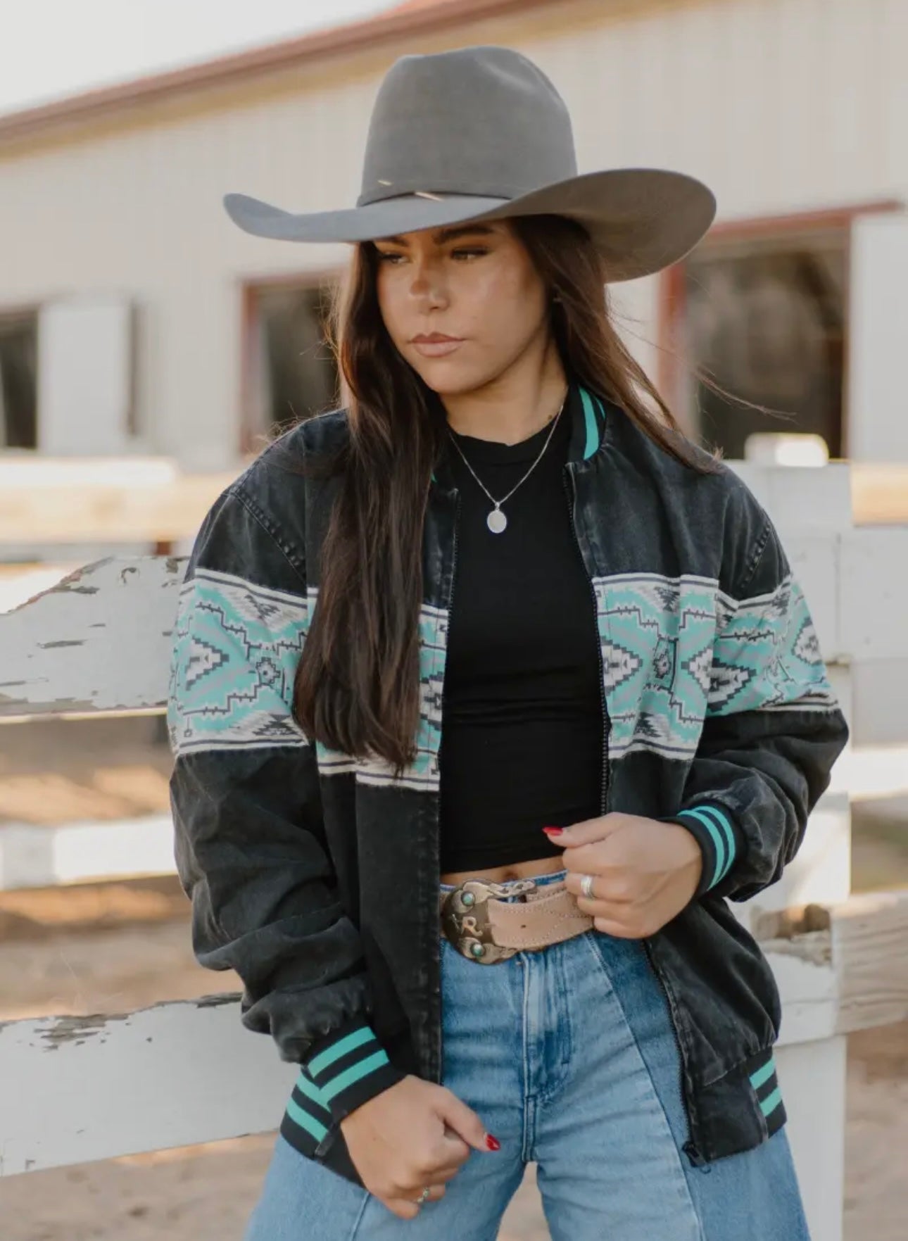 HIGH DESERT HORIZON BOMBER JACKET