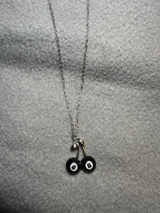 8 Ball Cherry Necklace