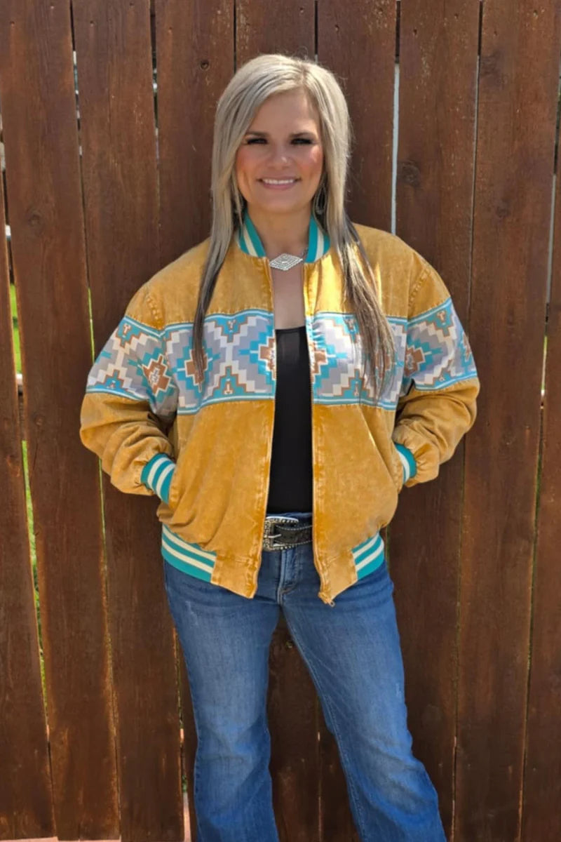 FRESH OUTTA THE 90'S BOMBER JACKET