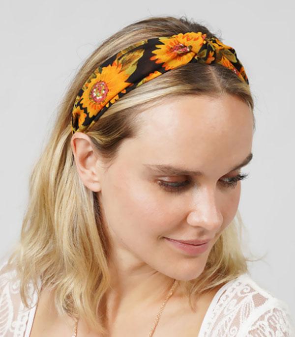 Sunflower Headband