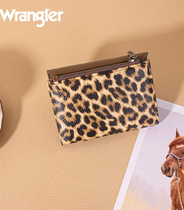 Wrangler Leopard Print Wallet
