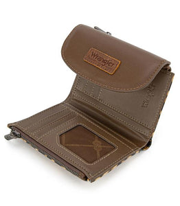 Wrangler Leopard Print Wallet
