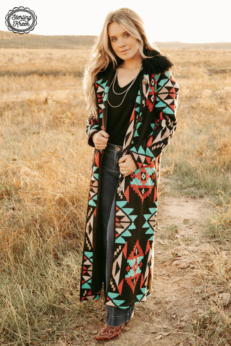 Aztecs Knit Duster