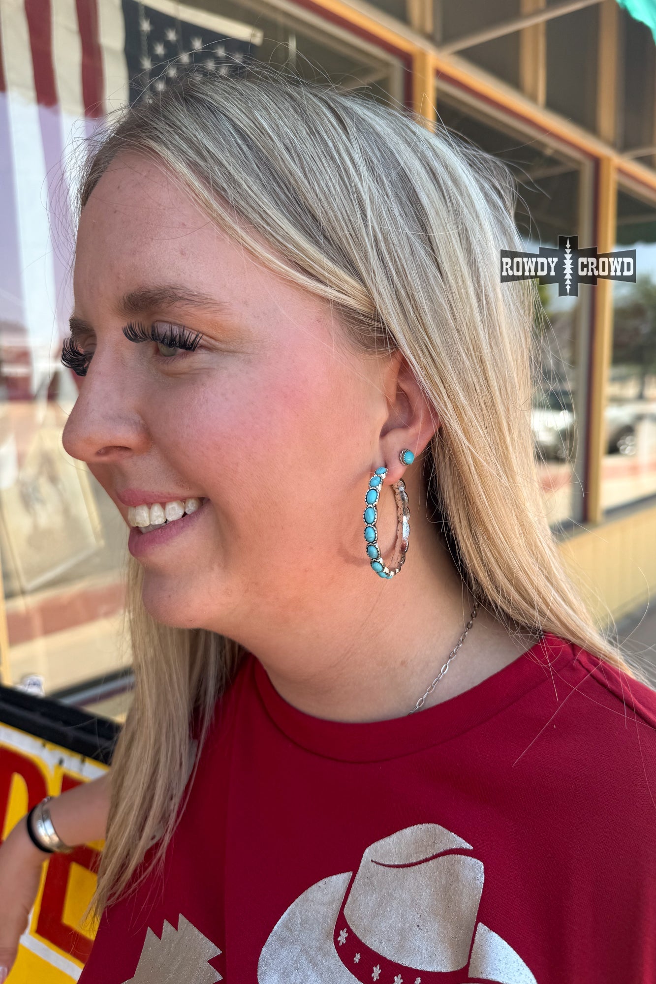 Ringling Hoop Earrings