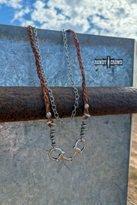 Braided Bit Necklace