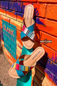 Shiner Serape Sandals