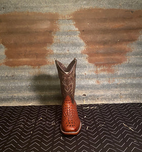 Gator Cowboy Boot- Cognac