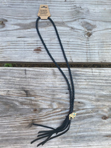 Black Buffalo Western Necklace